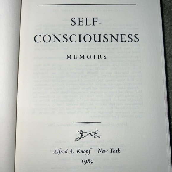 John Updike Signed Self-consciousness 1st Edition! 1989 RARE #163/350 Book + SC! - Picture 7 of 8